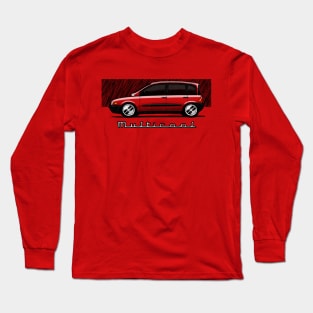 My drawing of the most bizarre, clever and cool minivan ever Long Sleeve T-Shirt